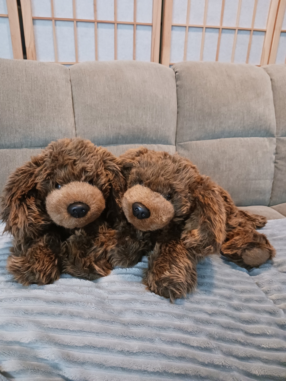 # Ultra-Rare Vintage 1991 Gund "Barkus" Shaggy Brown Dog Plush